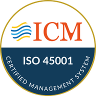 Marchio ICM — sistema di gestione certificato ISO 45001